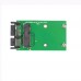 USB Micro SATA+Mini PCIE to mSATA 3x5 cm SSD Micro SATA (White)