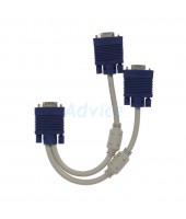 Cable Y-VGA สายสีขาว